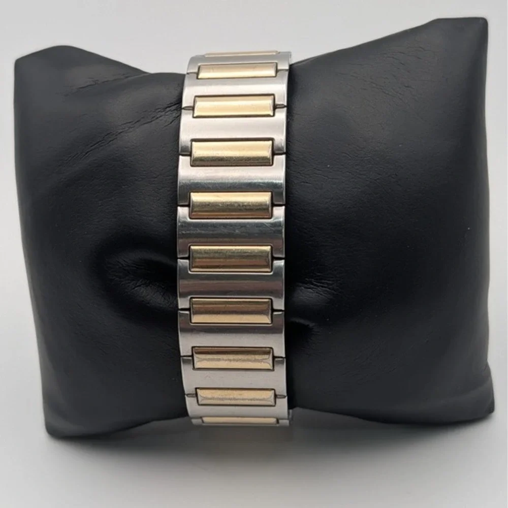 Leon Piradet 21 Jewels Swiss Manual Watch Amber Sunburst‎ Dial Faceted Crystal
